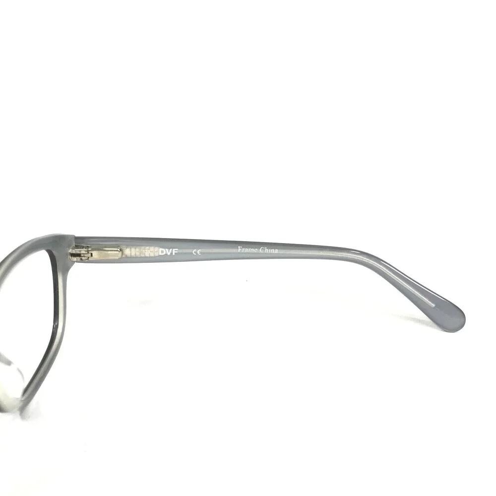 Diane von Furstenberg Eyeglasses Frames DVF5120 001 Black Gray Cat Eye 51-18-135